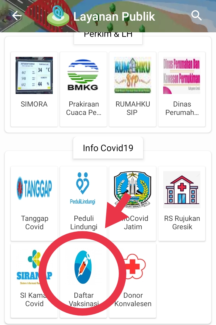 Jadwal Dan Cara Daftar Vaksinasi Kabupaten Gresik