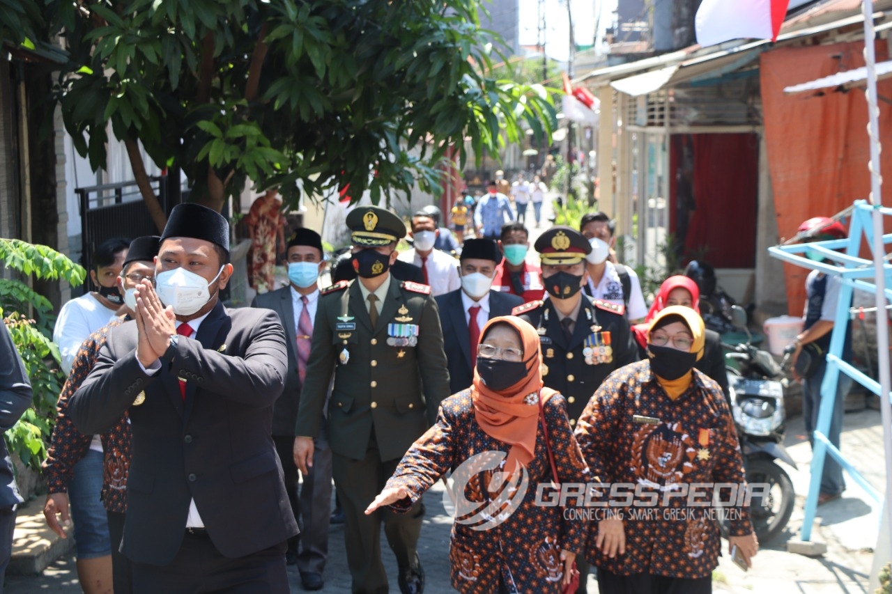 Rombongan forkopimda Gresik