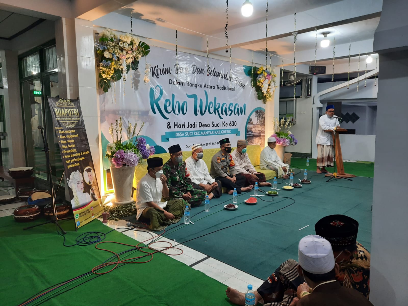 TNI POLRI Hadir Dalam Acara Tradisi Rebo Wekasan di Gresik