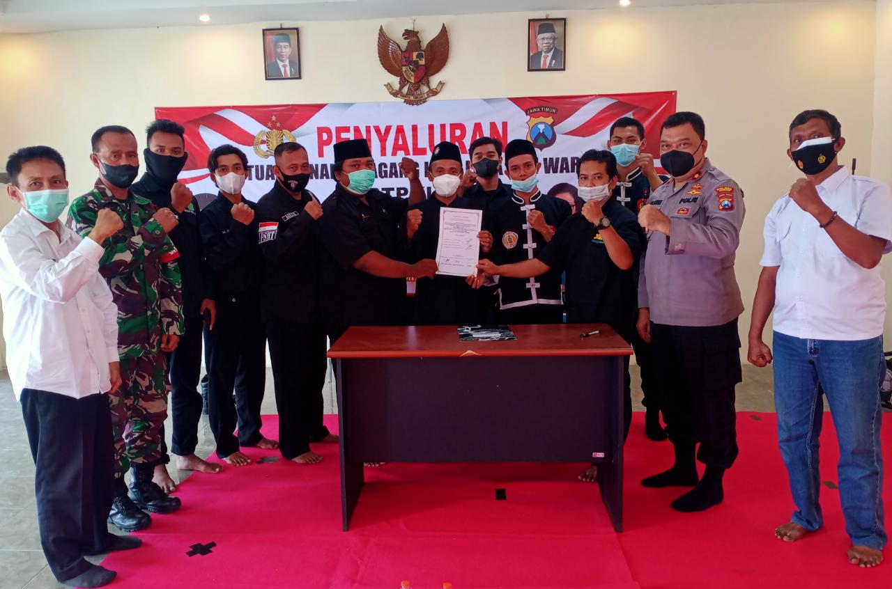 Ciptakan Kamtibmas, Muspika Driyorejo Gelar Silaturahmi Bersama Perguruan Silat