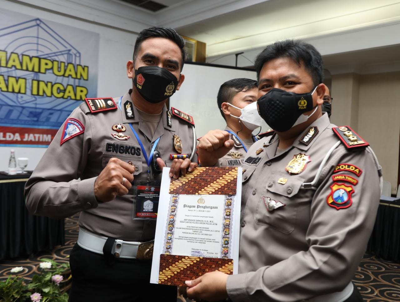 Mengenal Sosok Kasatlantas Polres Gresik AKP Engkos Sarkosi