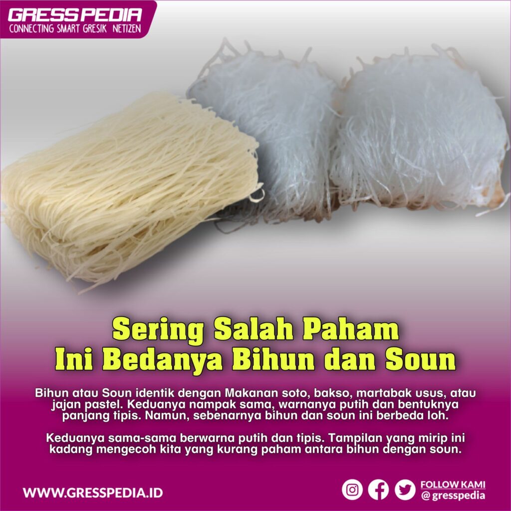 Sering Salah Paham, Ini Bedanya Bihun dan Soun