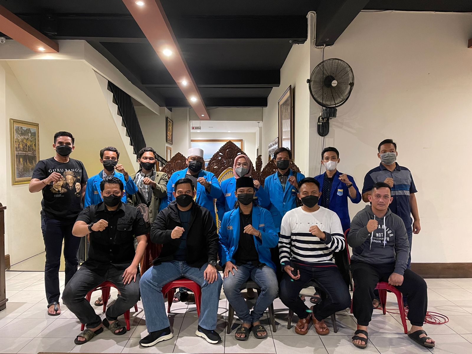 Sinergitas Polres Gresik dan PC PMII Gresik