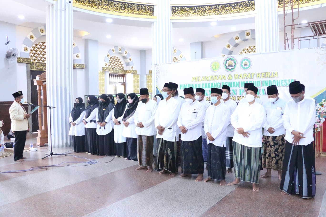 Pelantikan Ketua DMI Kecamatan Manyar Dihadiri Wabup Gresik Serta Forkopimcam