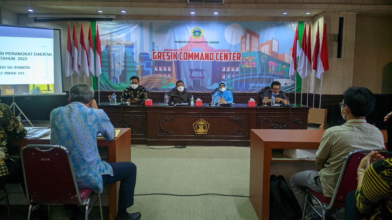 Diskominfo Gresik Gelar Forum Organisasi Perangkat Daerah RKPD Tahun 2023
