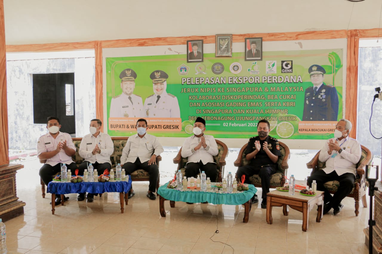 UMKM Jeruk Nipis Asal Kebonagung Gresik Tembus ke Negara Malaysia dan Singapore