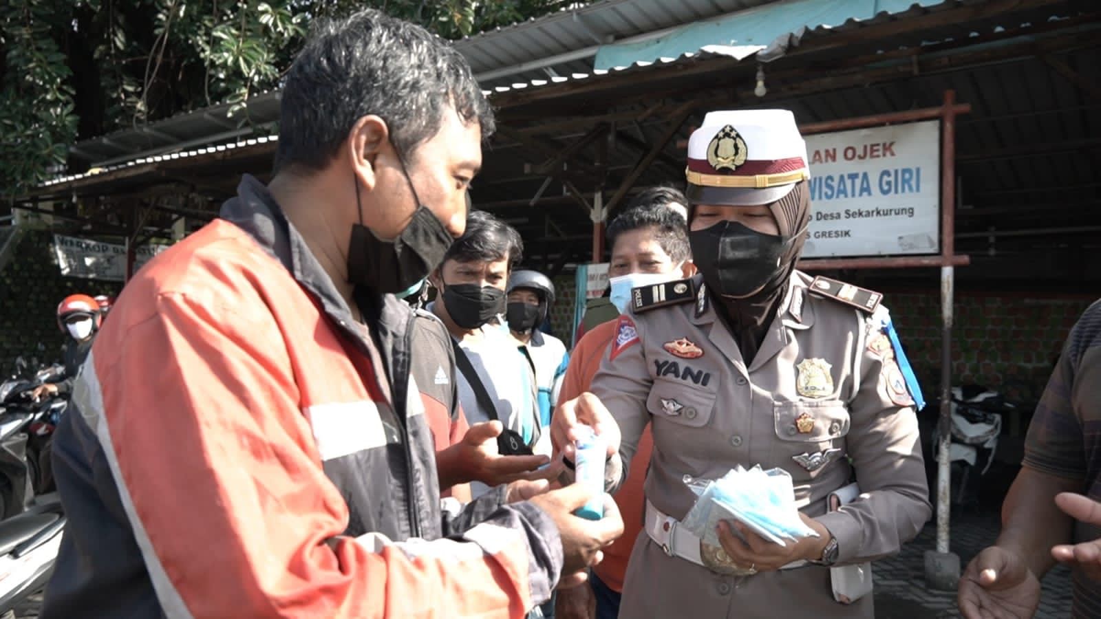 Satlantas Polres Gresik Gelar Ops Keselamatan 2022