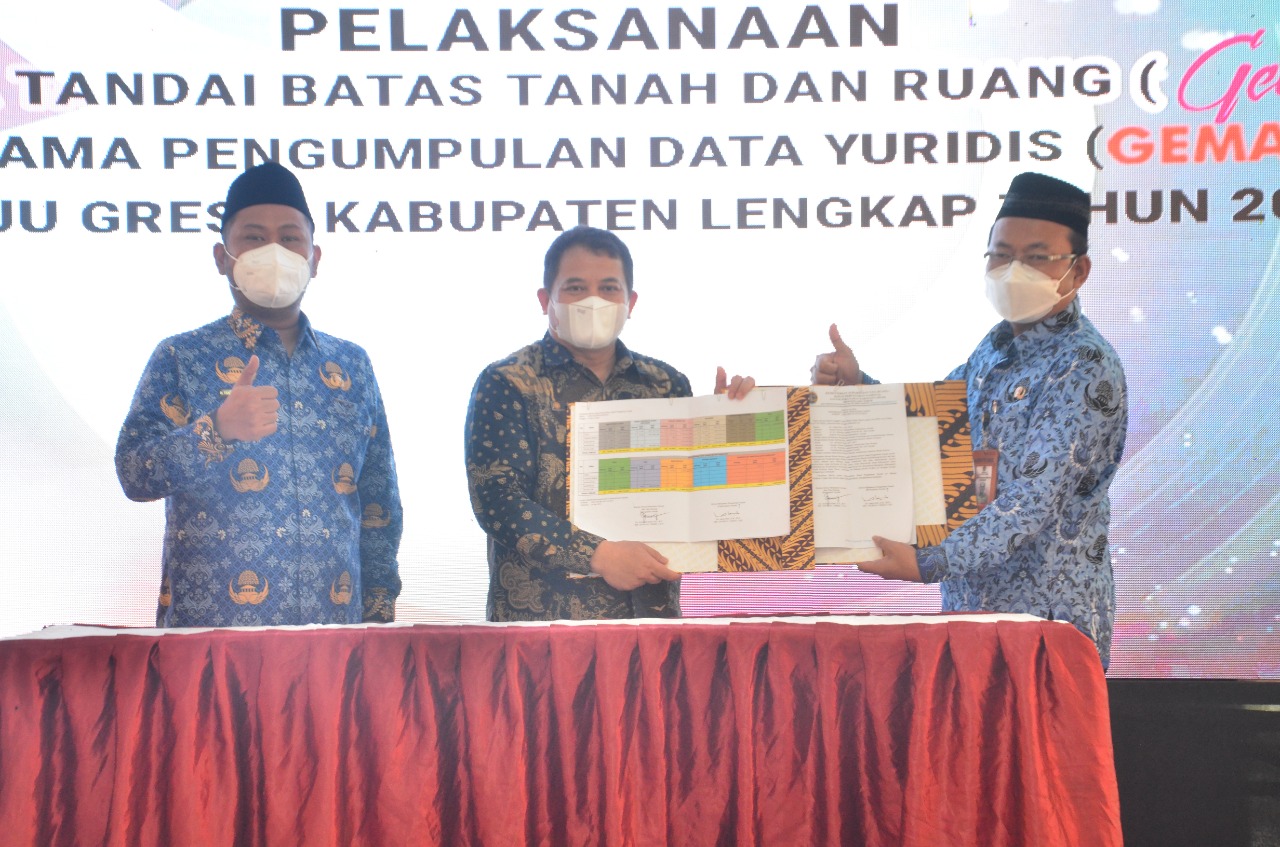Bupati Gresik Apresiasi Program 'Gebetan Baru' dari BPN Gresik