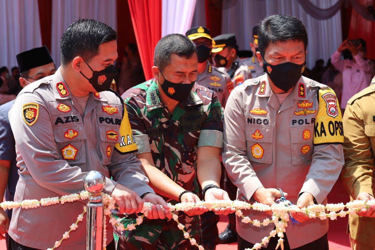 Kapolda Jawa Timur Resmikan Masjid dan Rumah Tahanan Polres Gresik
