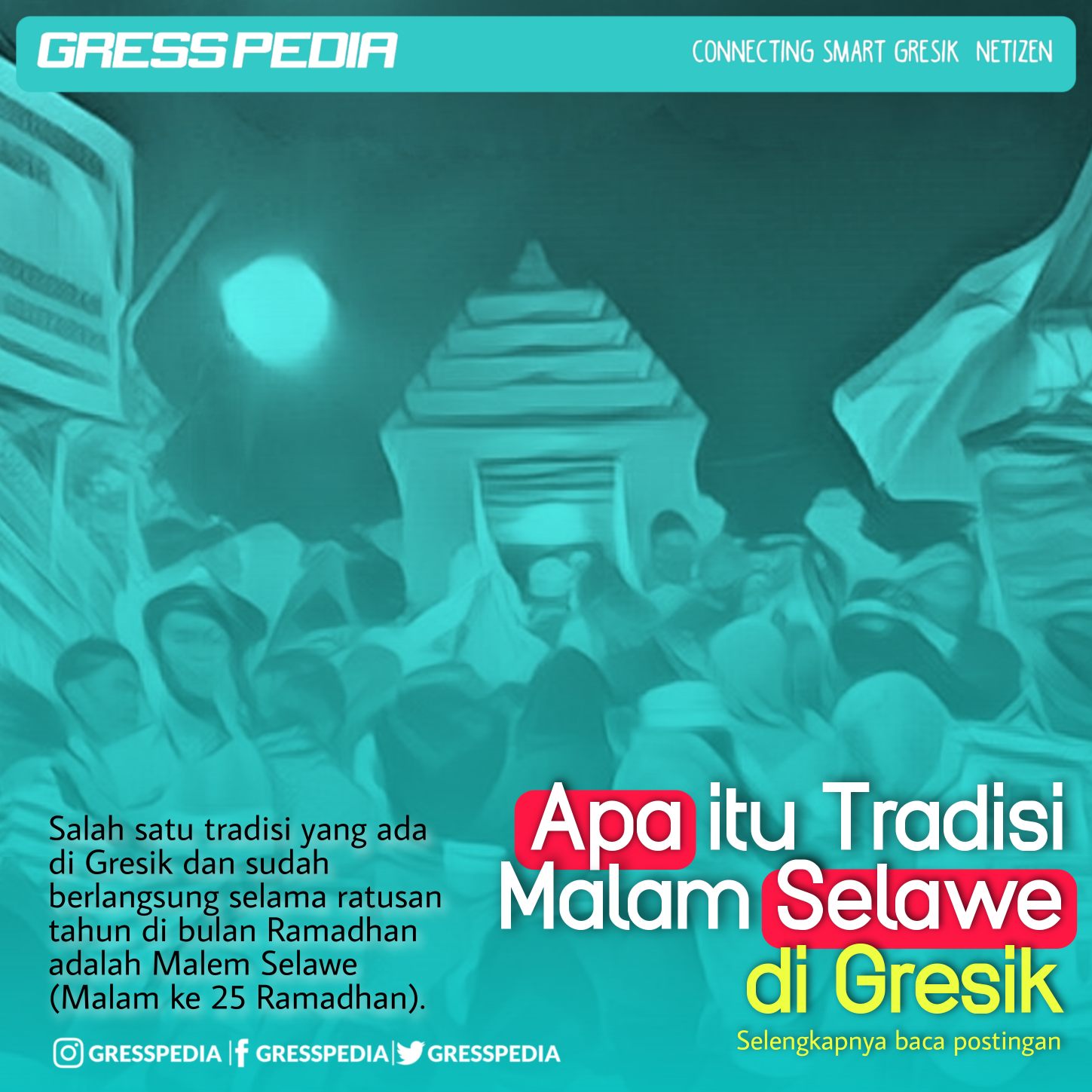 Apa itu Tradisi Malam Selawe di Gresik ?