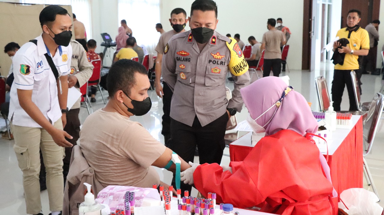 Polres Gresik Gelar Rikkes Berkala Tahun 2022