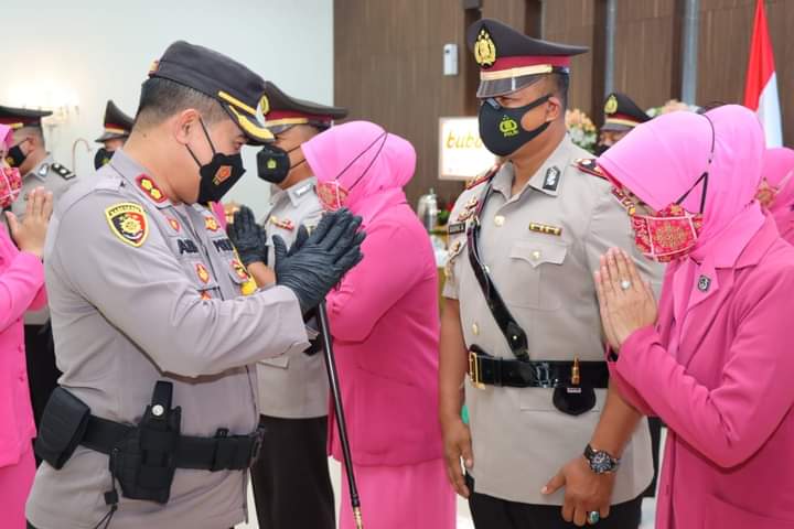 Kapolres Gresik Pimpin Tour Of Duty Pejabat dan Kapolsek Jajaran