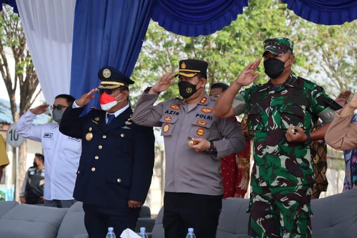 Kapolres Gresik Hadiri Peringatan Hari Perhubungan ke 52 di Pelabuhan