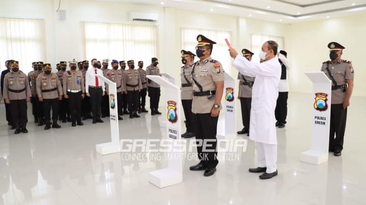 Rotasi Jabatan Bergulir, Kompol Kadek Oka Saputra Jabat Sebagai Wakapolres Gresik