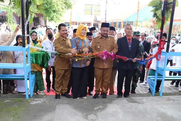 UPT SMPN 4 Gresik Launching Fasilitas Penunjang Pembelajaran Siswa