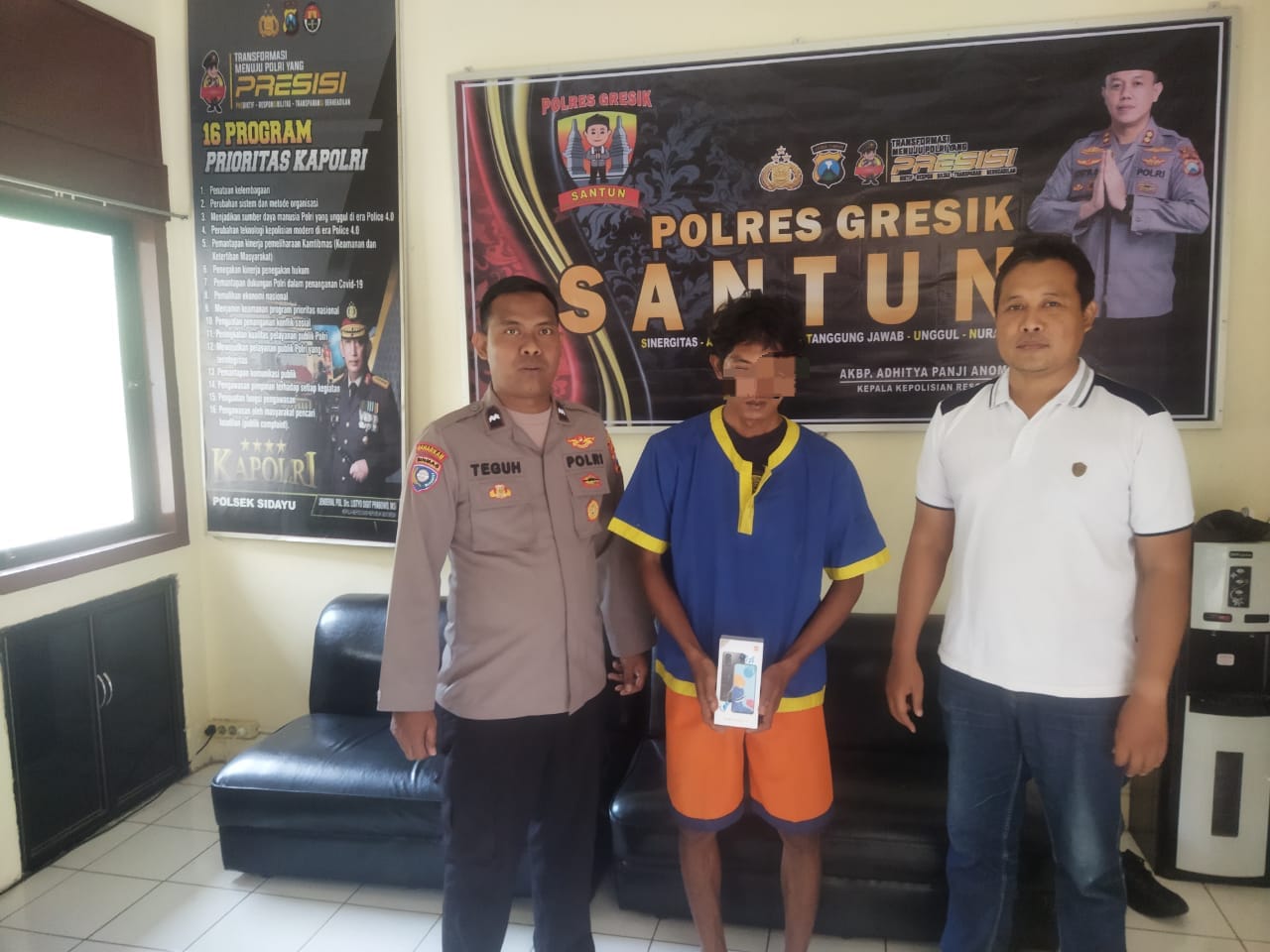 Gerak Cepat, Polisi Gresik Berhasil Ringkus Maling Pembobol Rumah di Sidayu