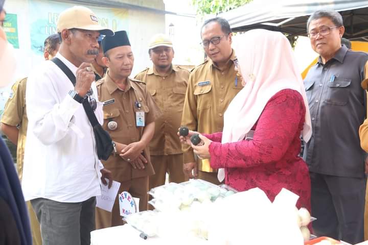 Disambut Antusias, Gerakan Pangan Murah Serentak Nasional Di Kabupaten Gresik