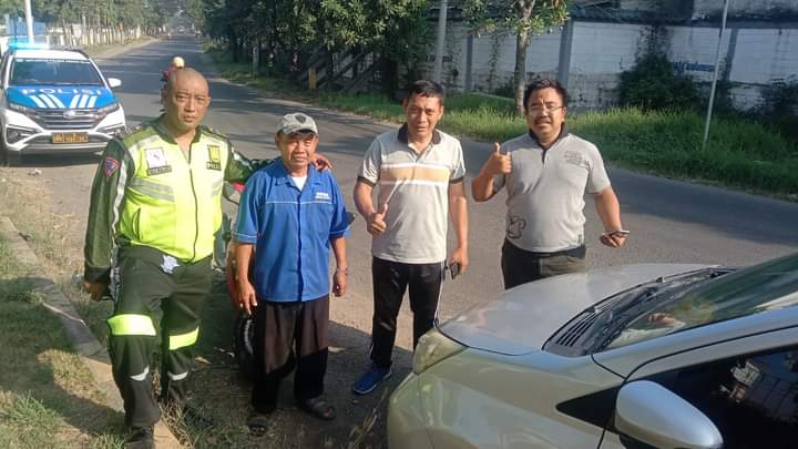 Layanan Prima, Satlantas Polres Gresik Temukan Mobil Hilang Kurang Dari Satu Jam