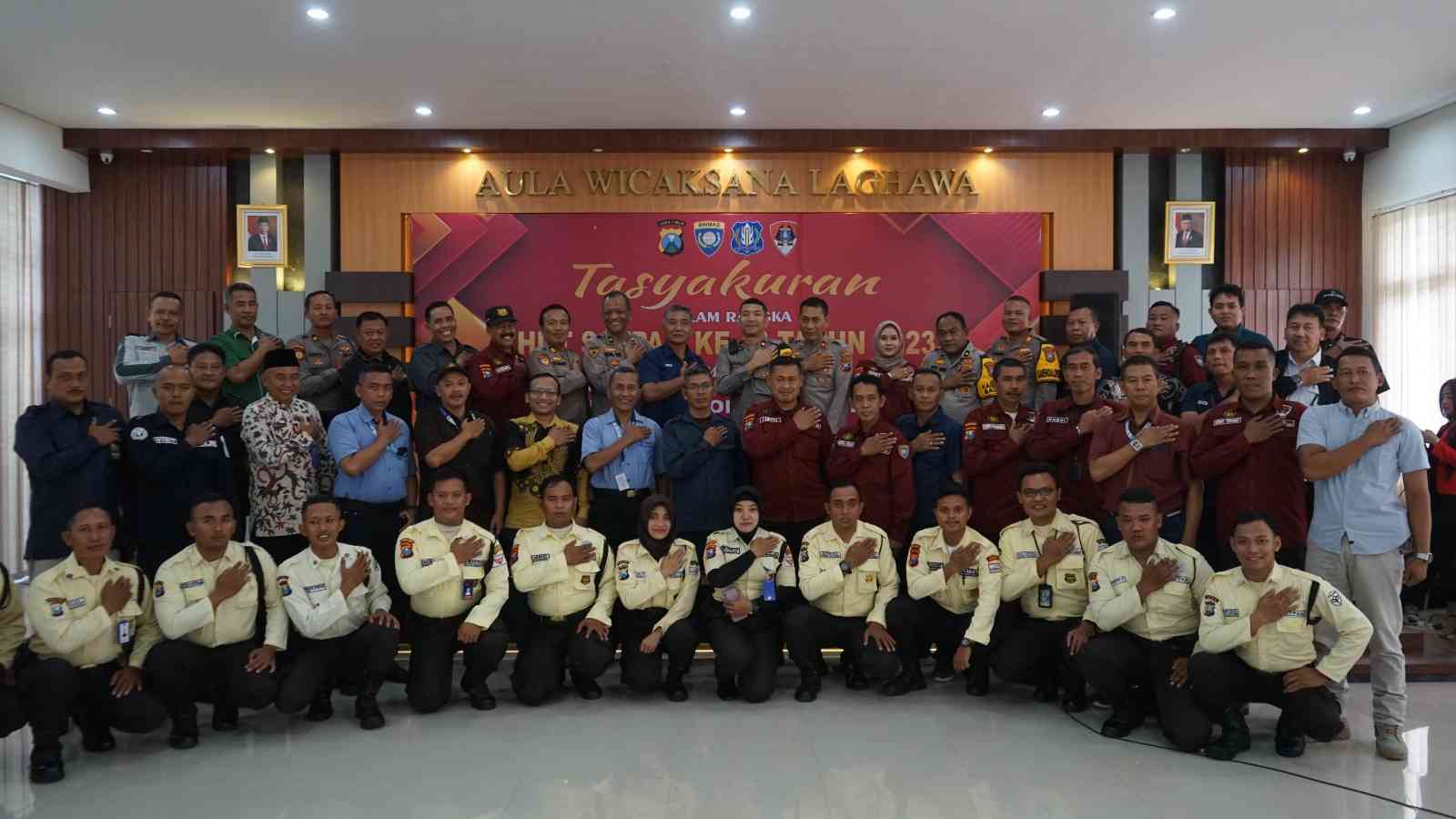 HUT Satpam Ke-43, Polres Gresik Apresiasi Tugas Satpam