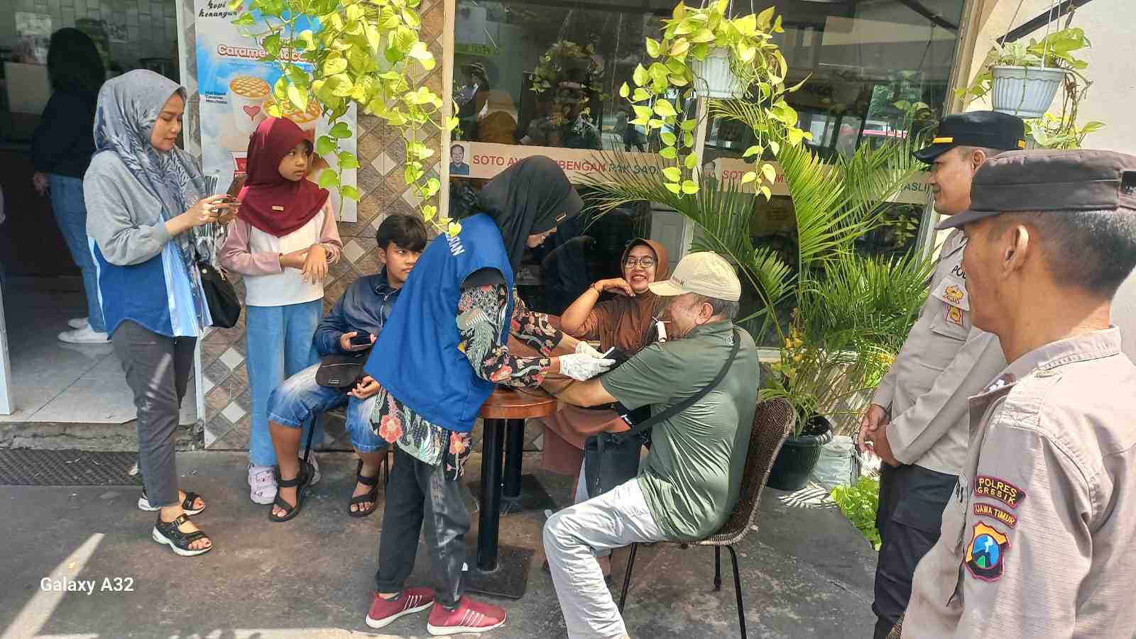 Pastikan Mudik Aman dan Nyaman, Polres Gresik Sediakan Pemeriksaan Kesehatan Gratis