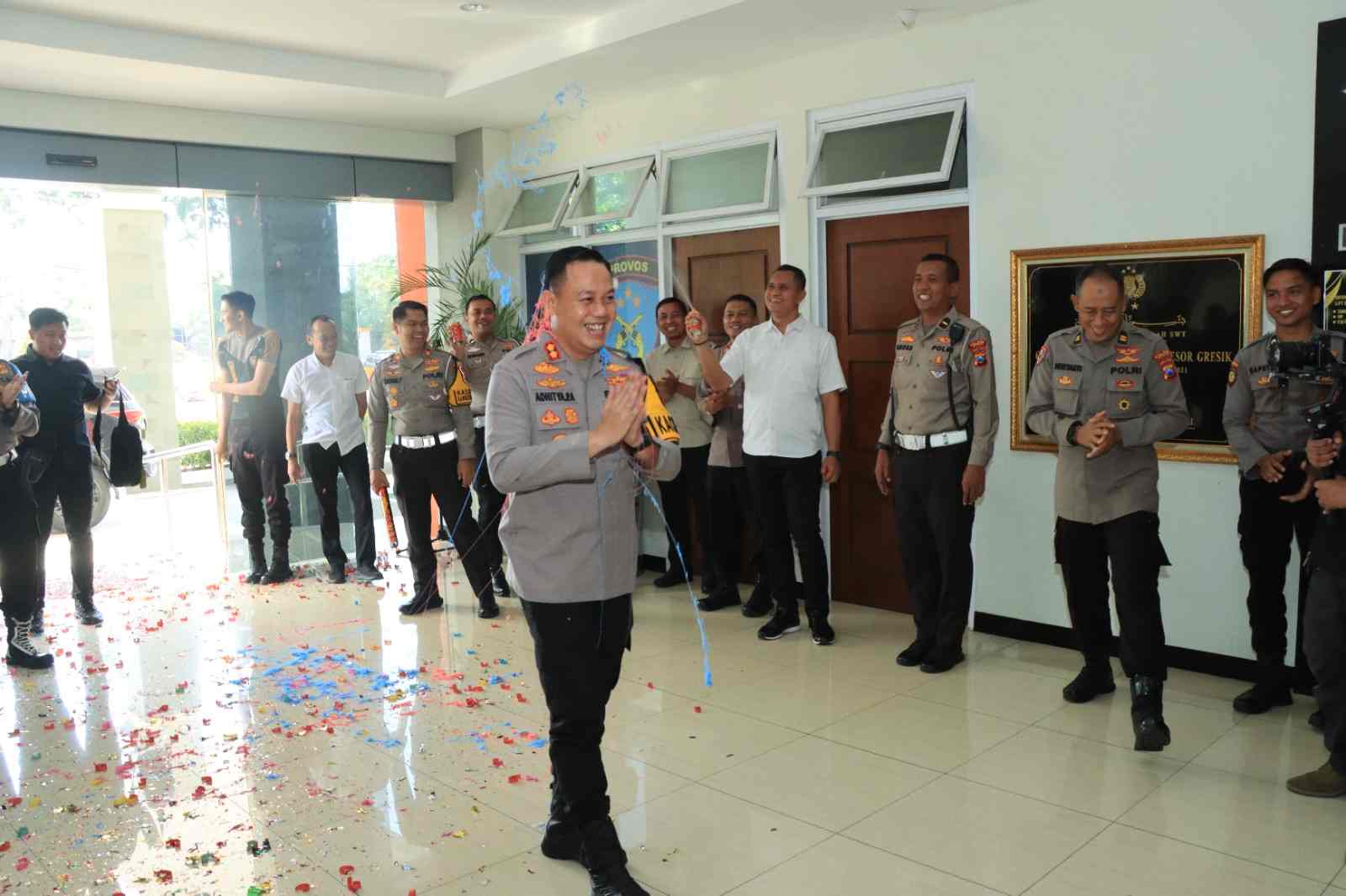 Kapolres Gresik Sampaikan Keberhasilan Operasi Ketupat 2024 Berkat Kerjasama Semua Pihak