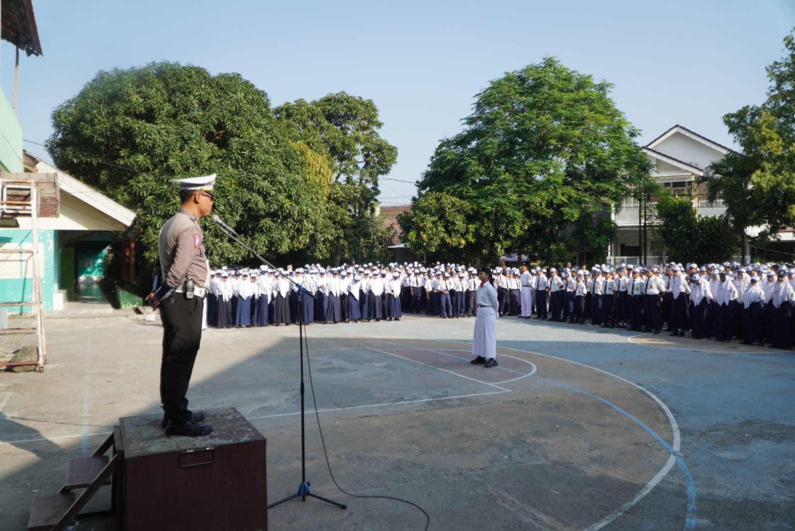 Satlantas Polres Gresik Gelar Police Go to School dalam Rangka Hari Kebangkitan Nasional ke-116