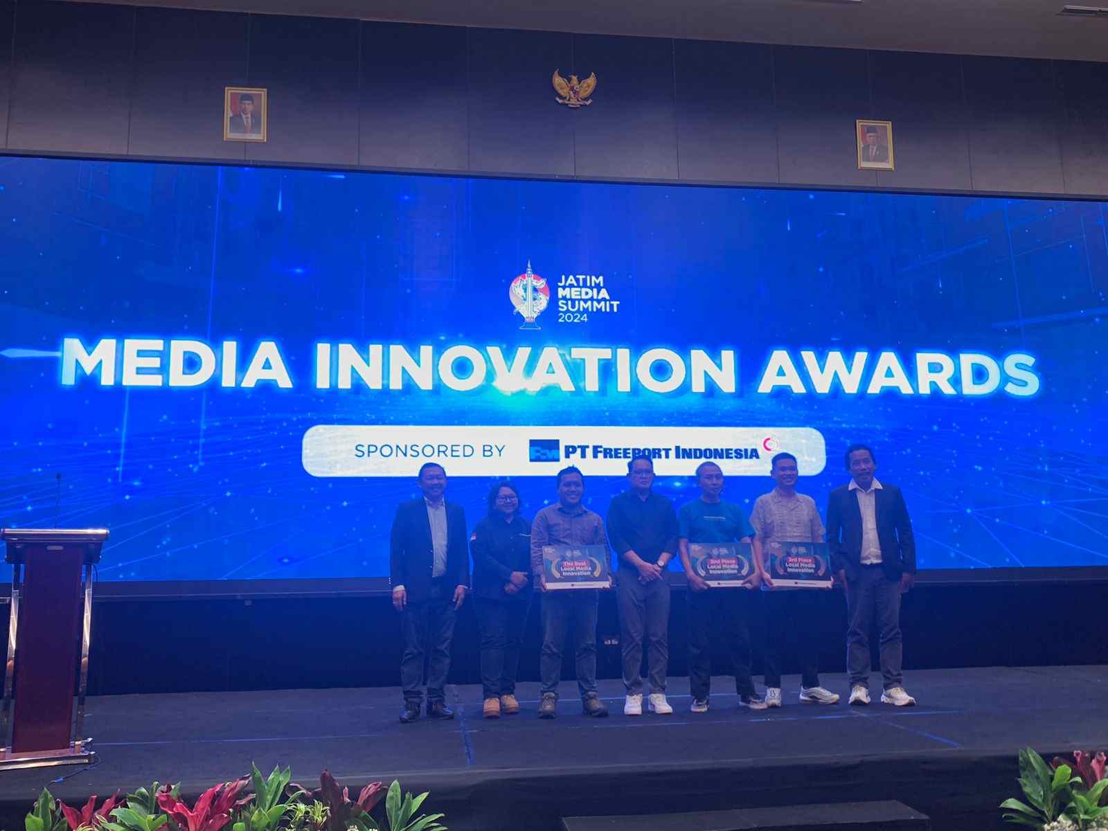 Menyala! Tiga Media Lokal Gresik Sabet Media Innovation Awards 2024