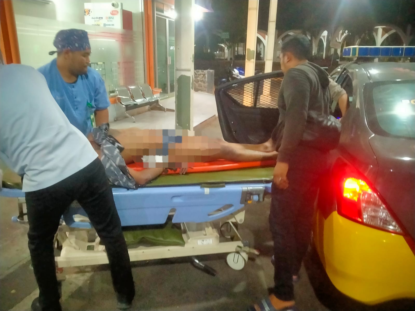 Babak Belur Dihajar Warga, Maling Motor di Gresik Diamankan Polsek Gresik