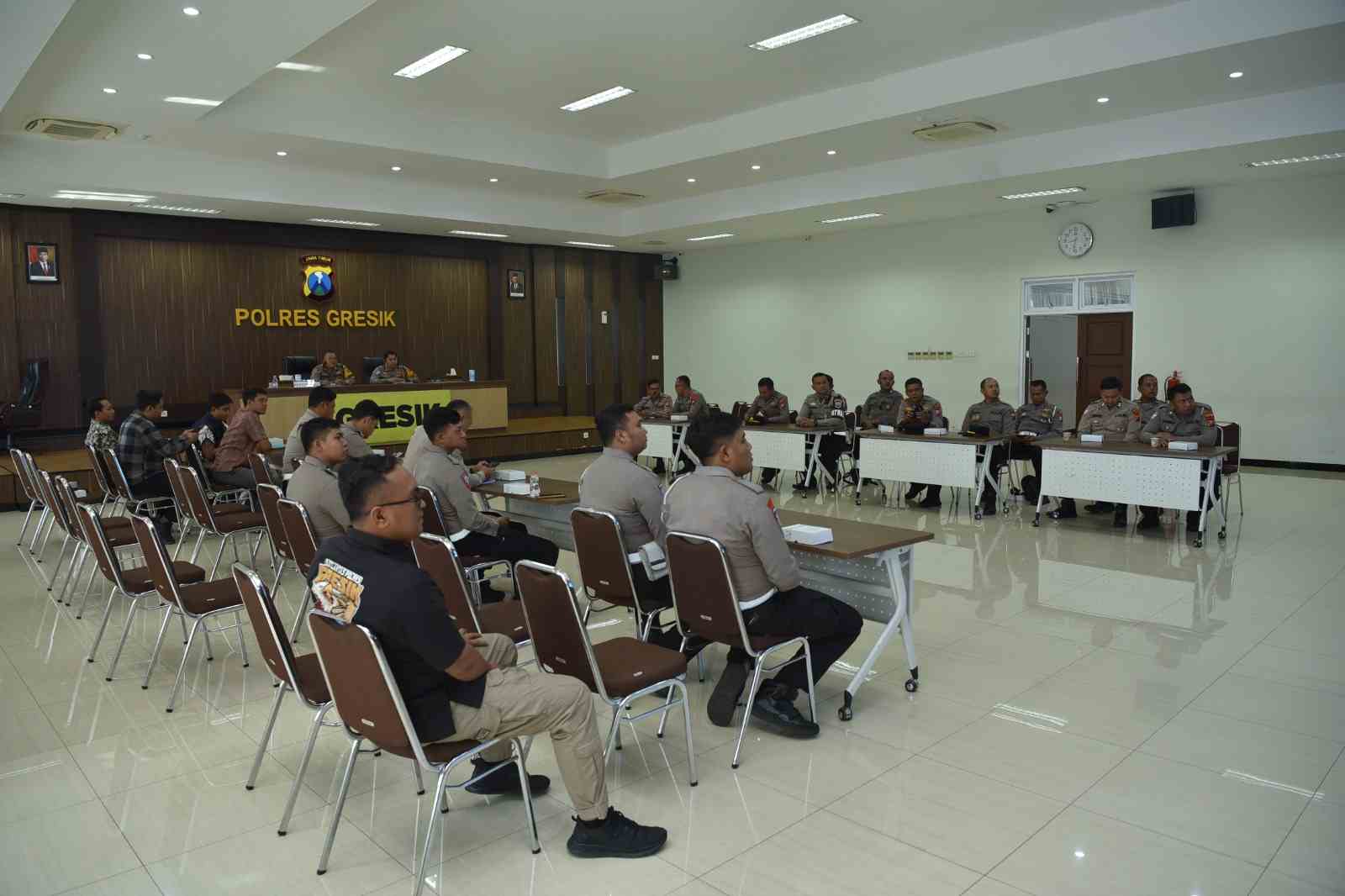 Polres Gresik Gelar Lat Pra Ops Zebra Semeru 2024