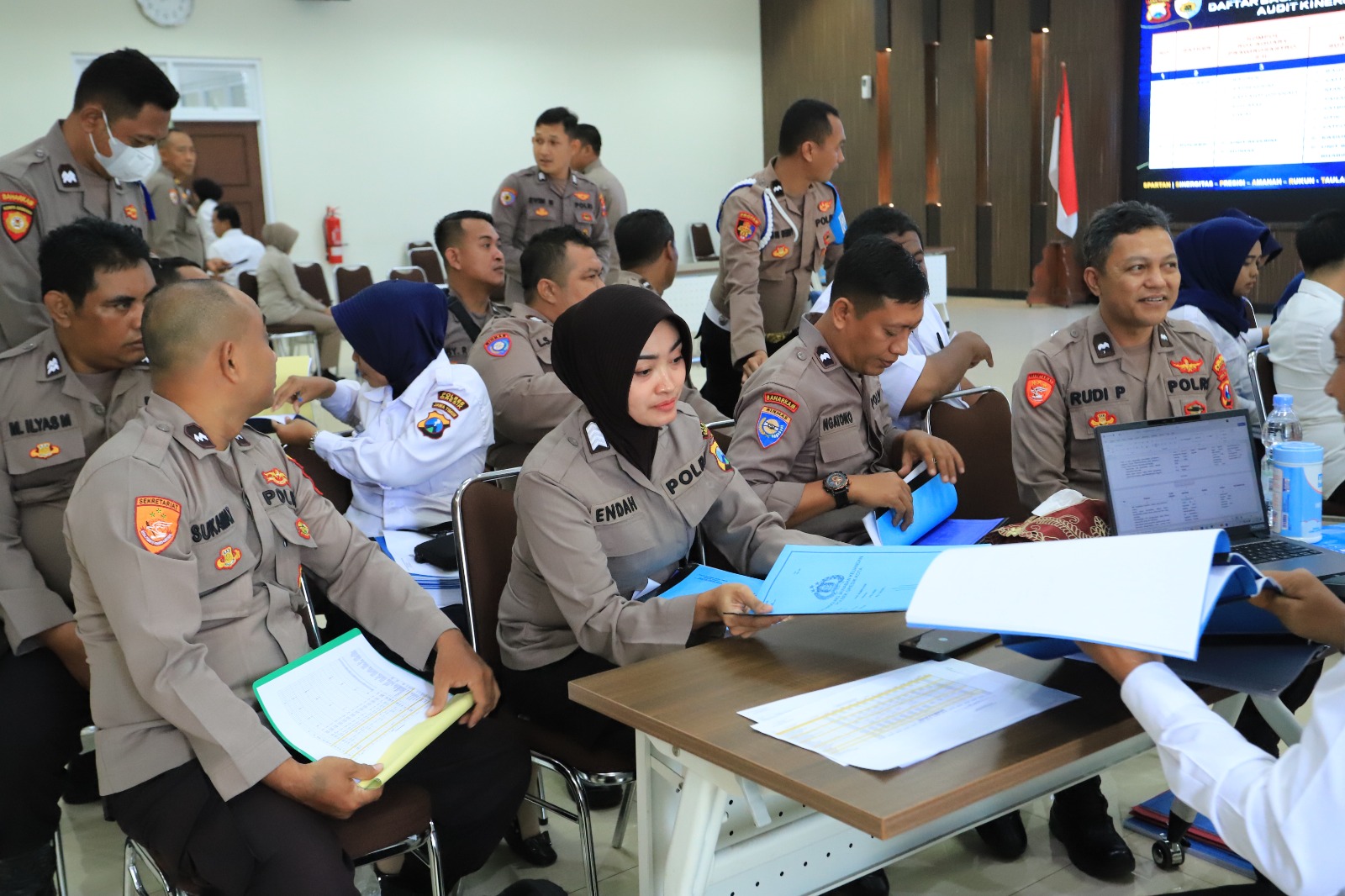 Tingkatkan Kualitas Pelayanan Publik, Polres Gresik Jalani Audit Kinerja Mendalam