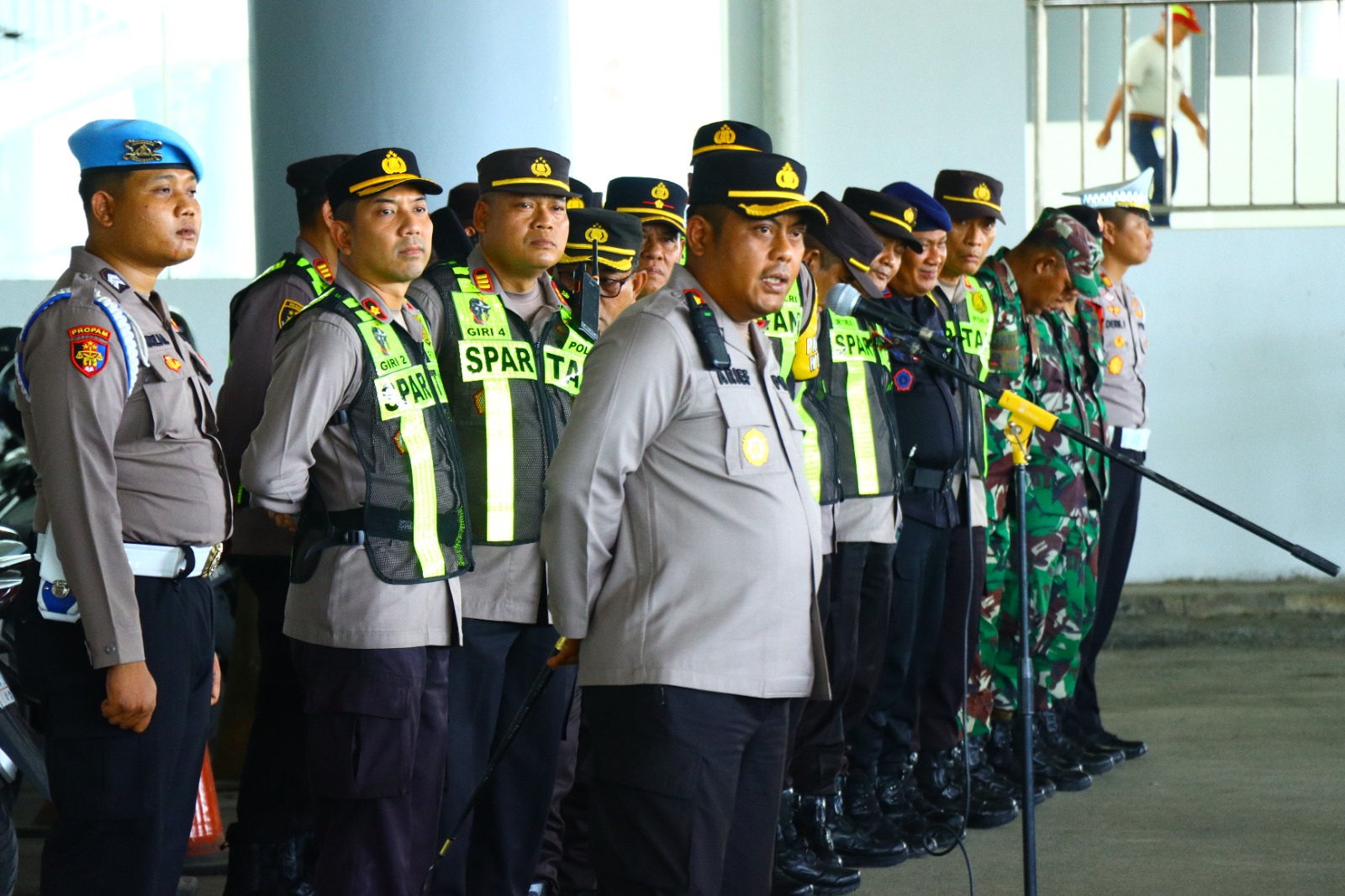 Pengamanan Pertandingan Gresik United vs Persibo Bojonegoro, Polres Gresik : Alhamdulilah Berjalan Lancar
