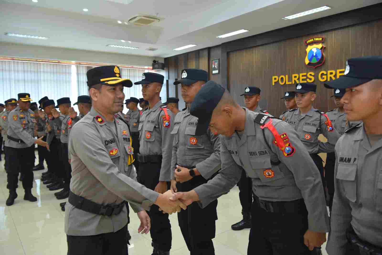 Polres Gresik Sukseskan Pelatihan Bintara Polri Gelombang II 2024