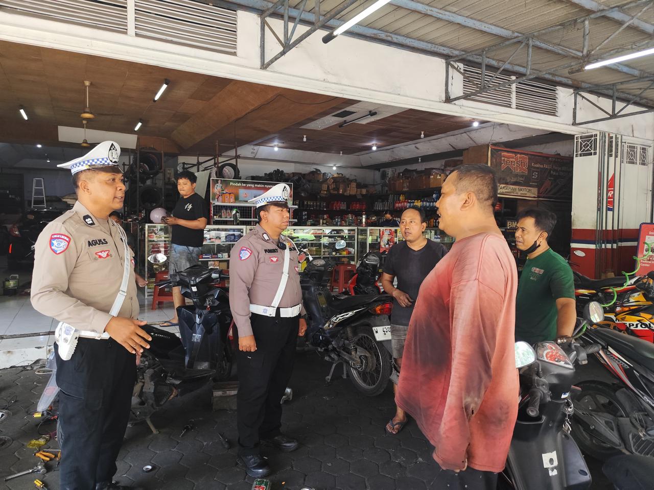 Satlantas Polres Gresik Gencarkan Razia Knalpot Brong Jelang Tahun Baru 2025