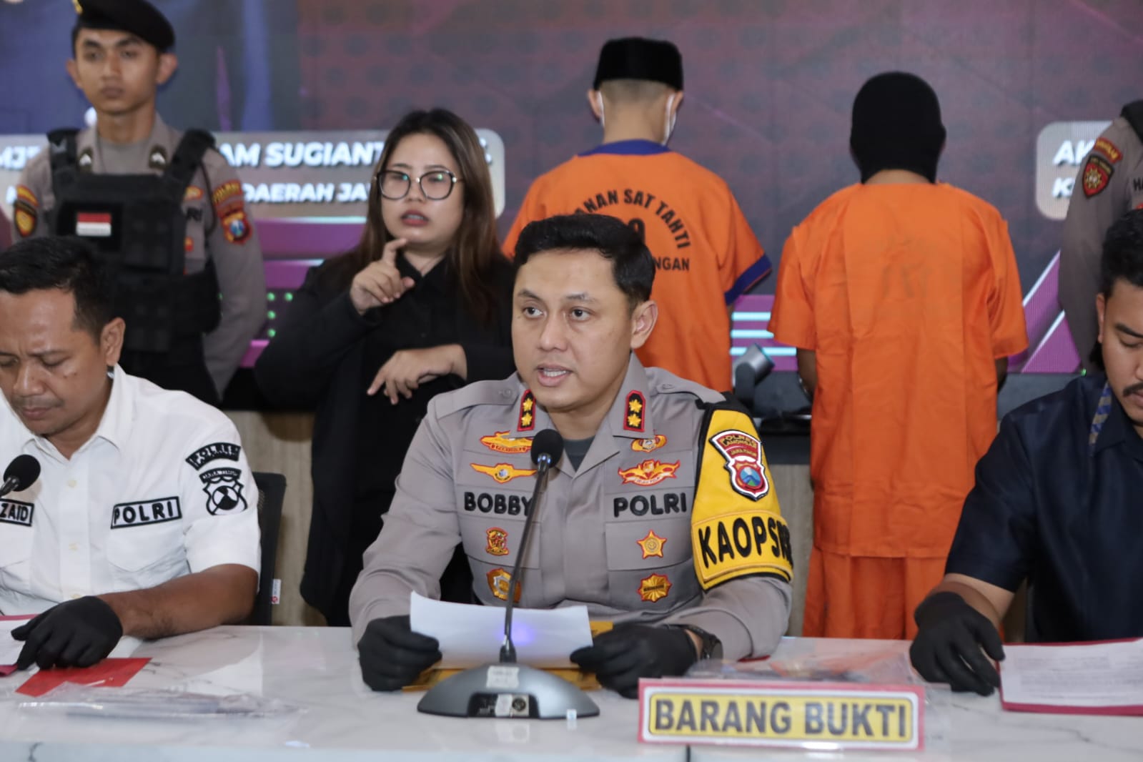 Polres Lamongan Berhasil Amankan Dua Tersangka Penembakan 6 Jam Pasca Kejadian di Desa Sembung
