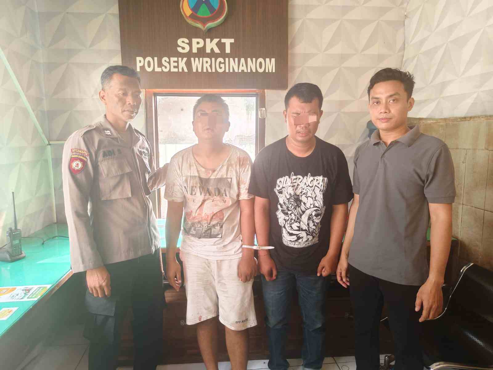 Polsek Wringinanom Amankan Dua Pelaku Curat di Kios Seblak Pasinan