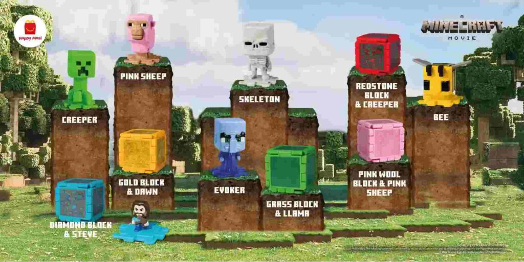 Promo Happy Meals April 2025 ada Happy Meal A Minecraft Movie