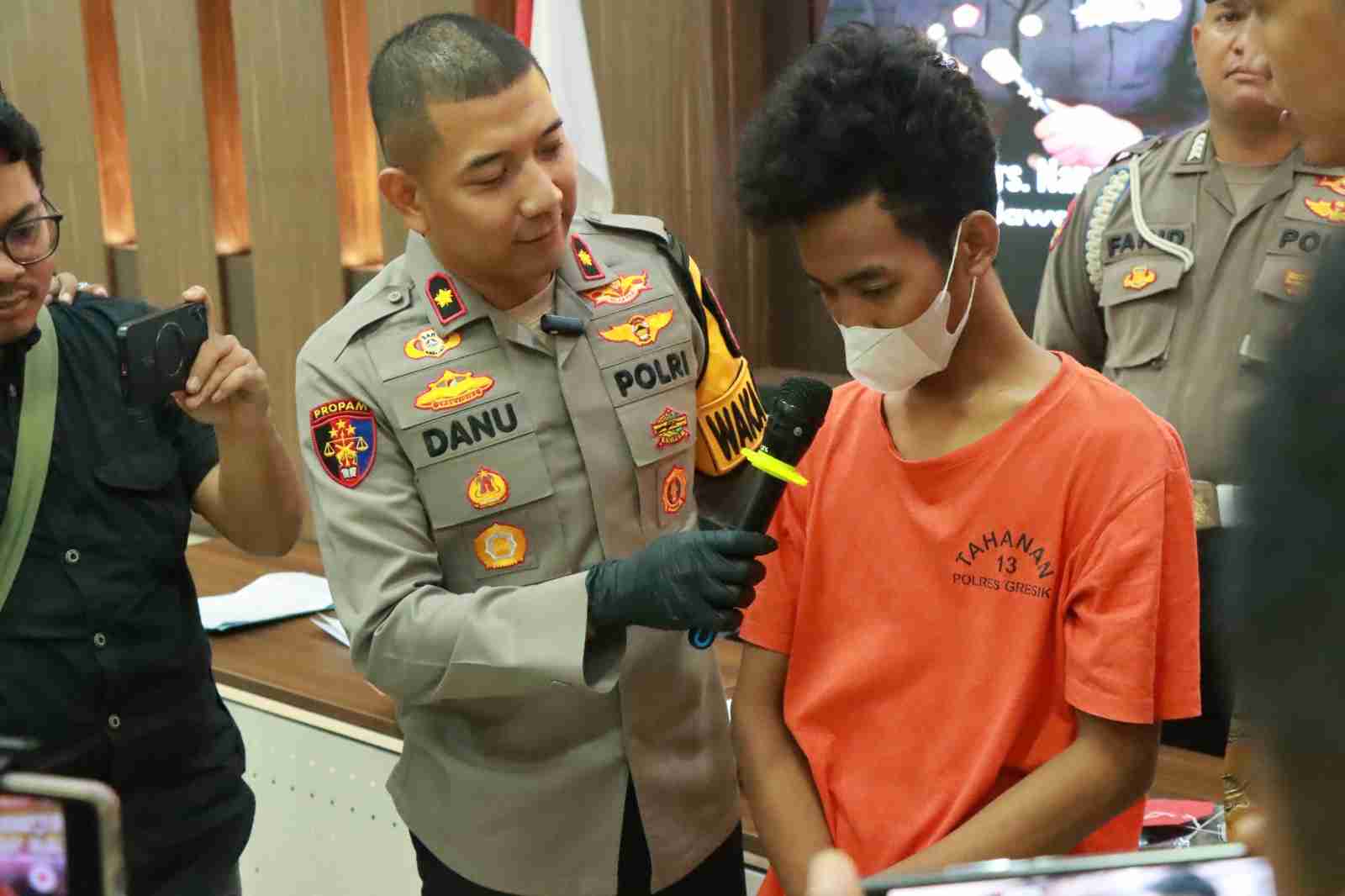 Polres Gresik Gerak Cepat Ungkap Kasus Persetubuhan Anak di Bawah Umur
