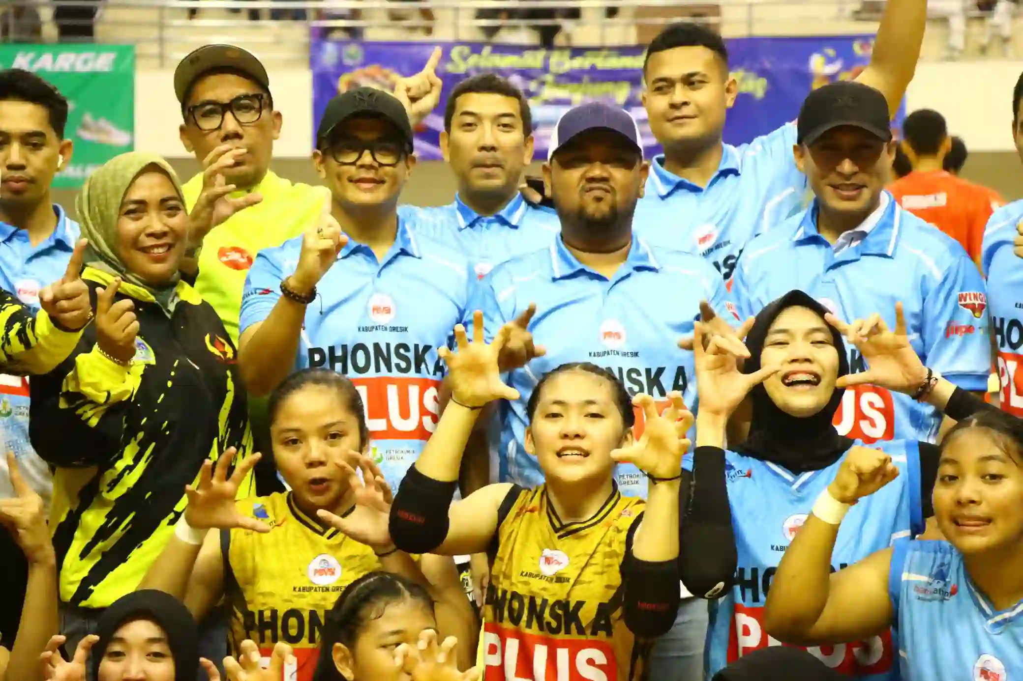 Gresik Sabet Emas Voli Putri Porprov IX Jatim Usai Tundukkan Surabaya