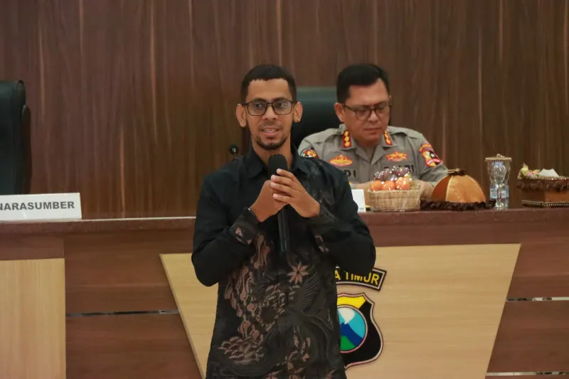 Polres Gresik Gelar Kegiatan Kontra Radikal, Eks Napiter Bagikan Kisah Kelam di Irak