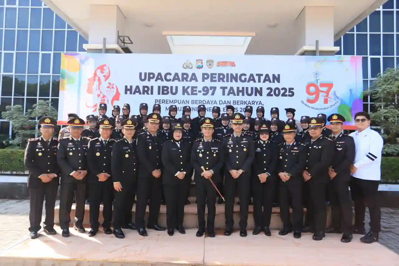 Peringati Hari Ibu ke-97, Polres Gresik Tegaskan Kesetaraan Gender Fondasi Indonesia Emas 2045