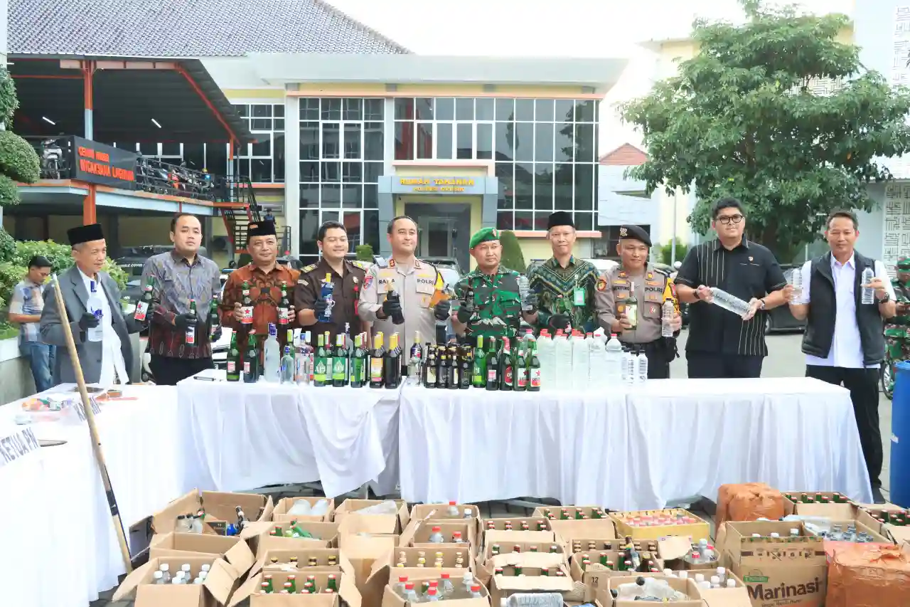 Ops Pekat Semeru 2026: Polres Gresik Ungkap 78 Kasus, 85 Tersangka Diamankan