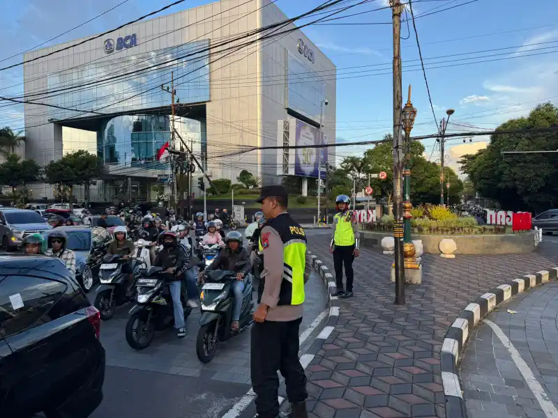 Polresta Malang Kota Siagakan 500 Personel Layanan Pengamankan Ibadah Jumat Agung