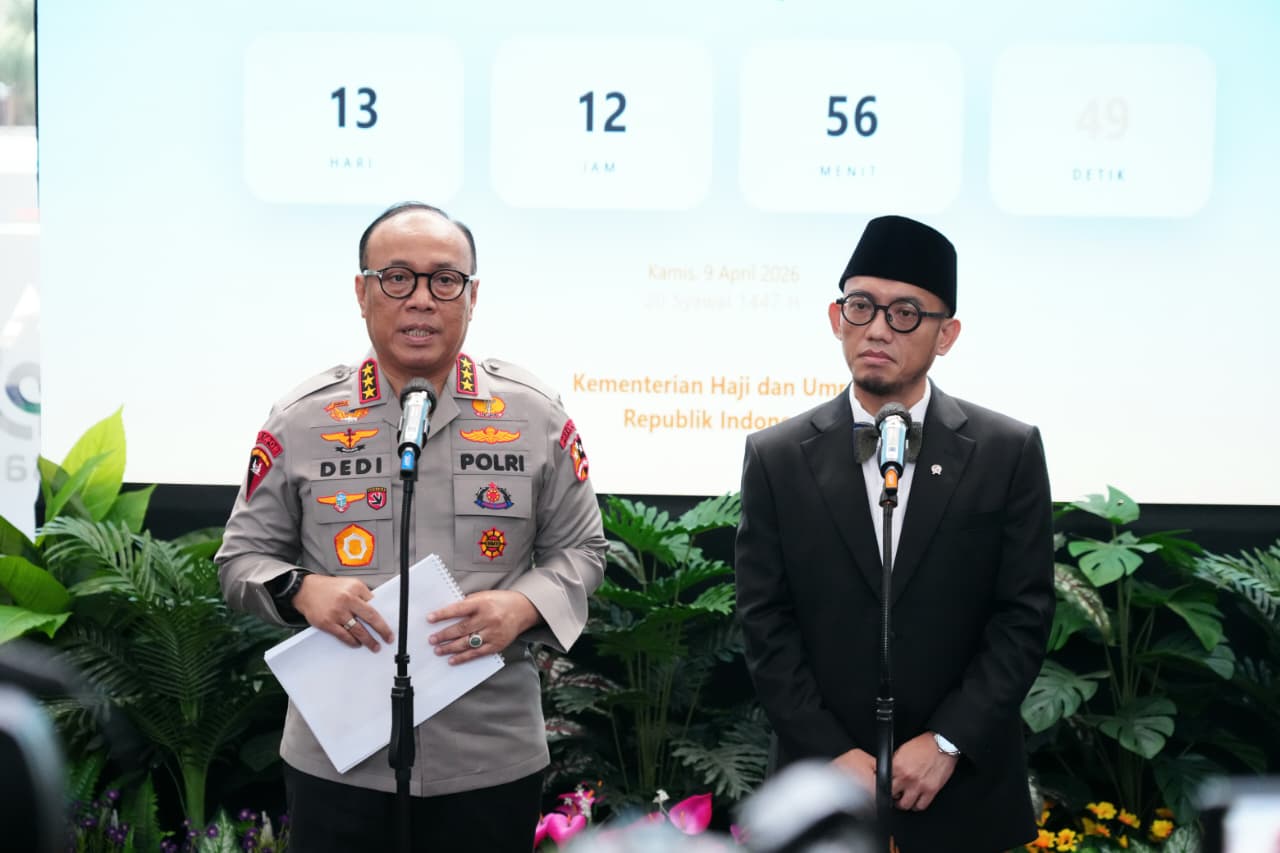 Polri dan Kemenhaj Bentuk Satgas Haji 2026, Hadir Lindungi Jemaah Sesuai Arahan Presiden Prabowo