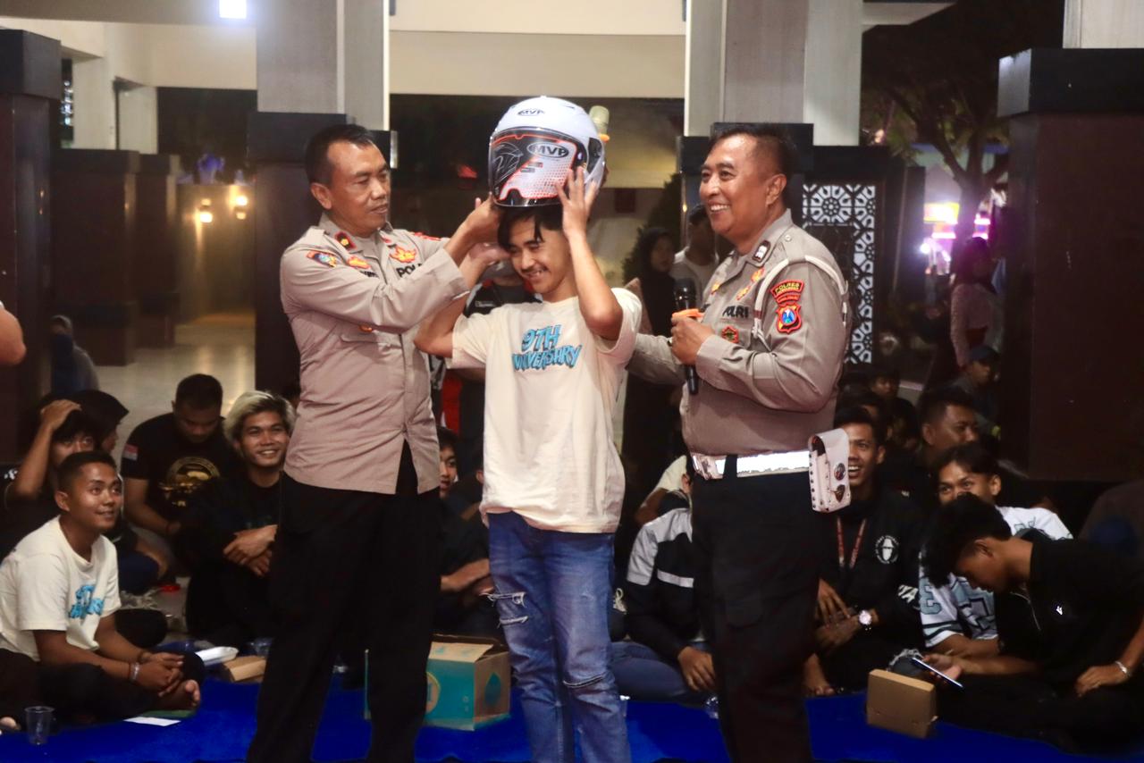 Polantas Menyapa : Polres Probolinggo Intensifkan Edukasi Keselamatan Berkendara